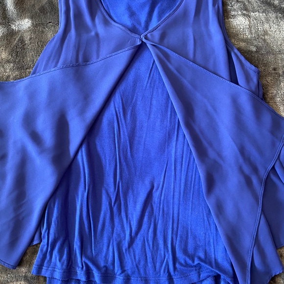 Designer blue Blouse - Picture 3 of 5